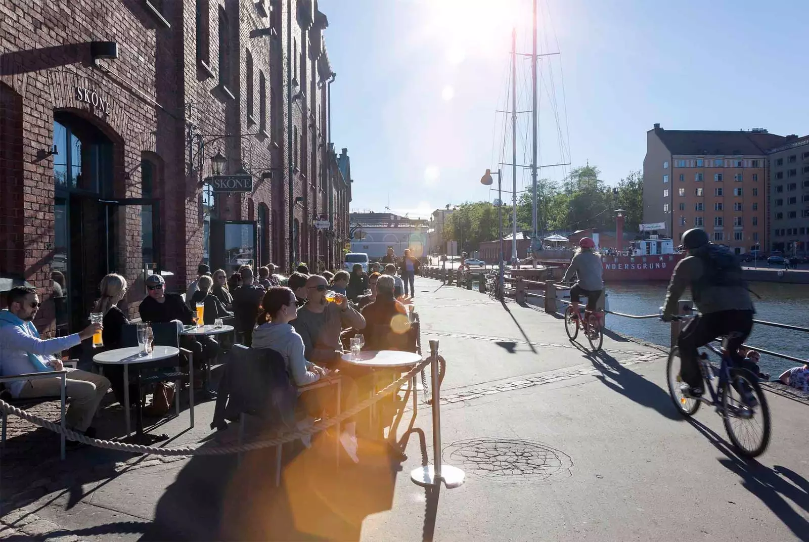 cyklar i Helsingfors