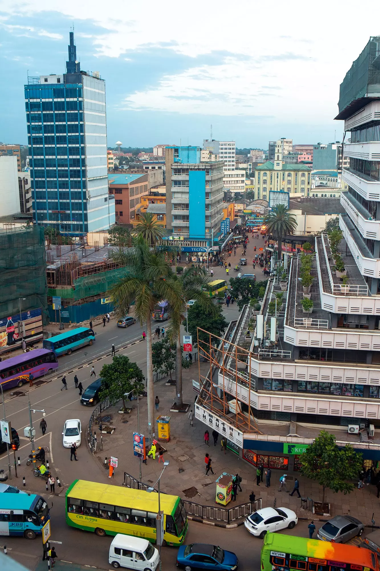 Widoki z hotelu Sarova Stanley