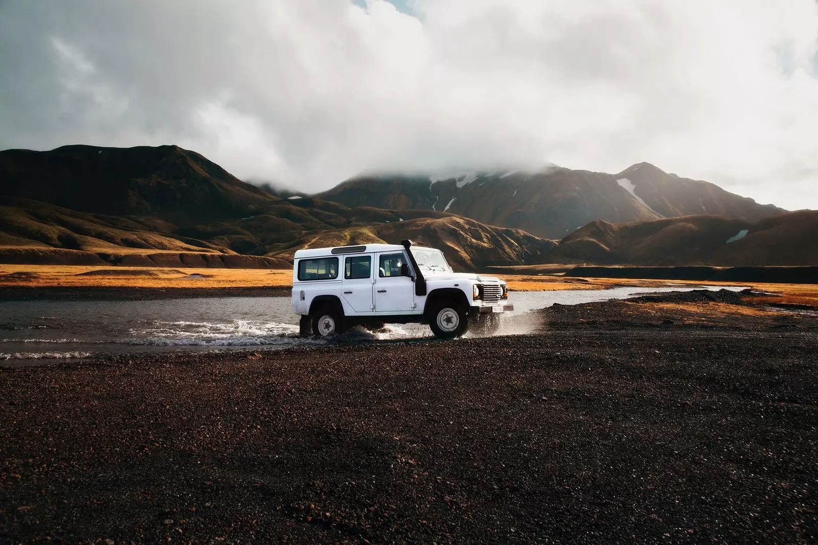 고원의 Landmannalaugar