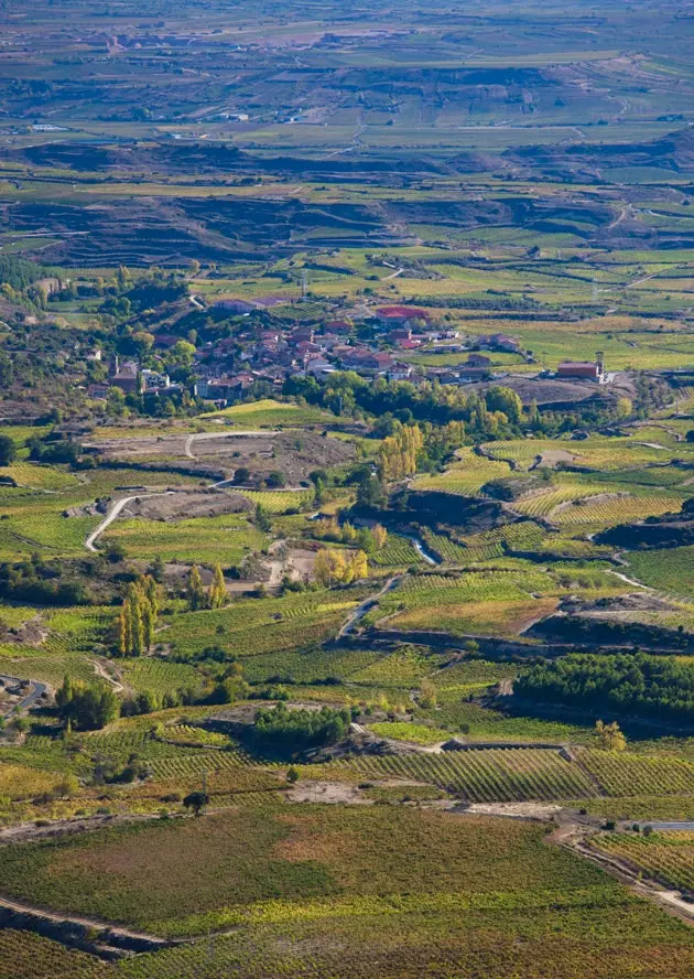 Pemandangan panorama Laguardia