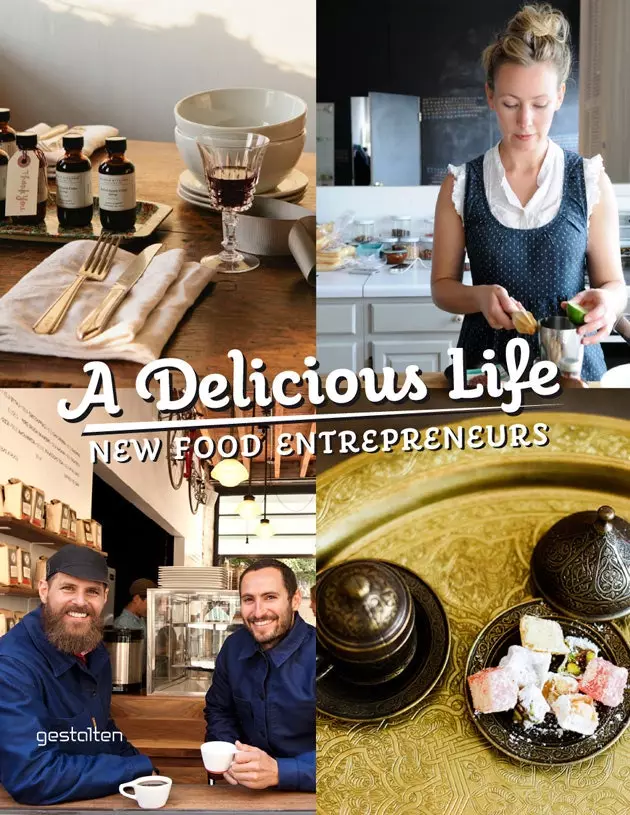 A Delicious Life New Food Entrepreneurs претприемништвото направено од хартија