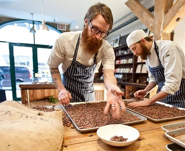 Mast Brothers վարպետ շոկոլադագործների եղբայրությունը