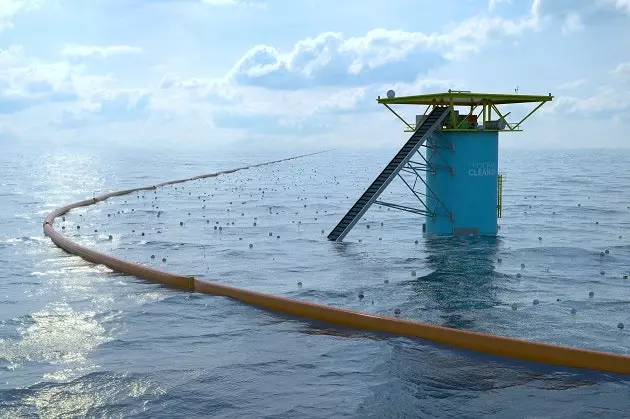 They create a system that could clean the oceans of garbage