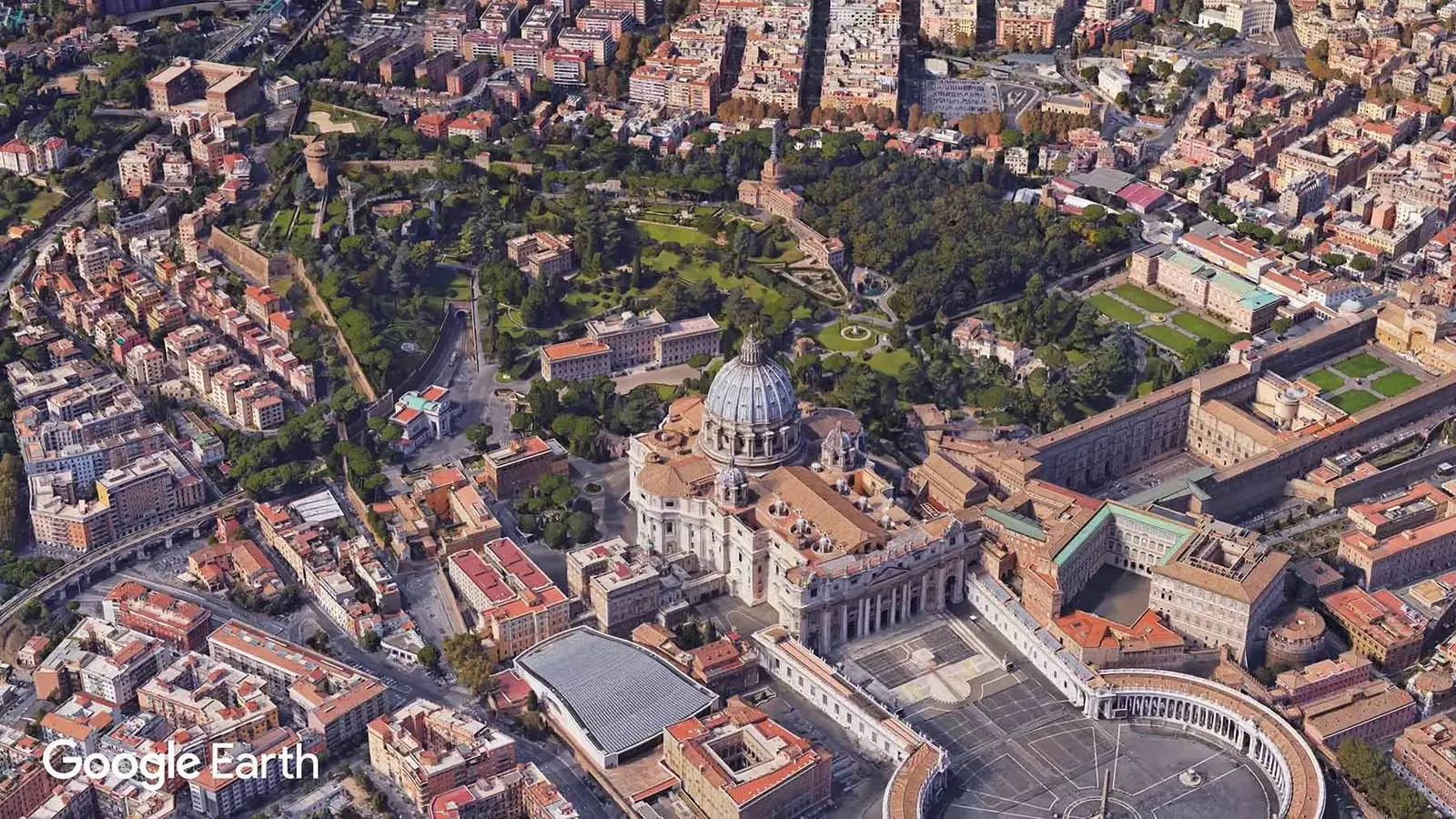 Sorvola la Città del Vaticano, Londra, Tokyo o Roma in 3D