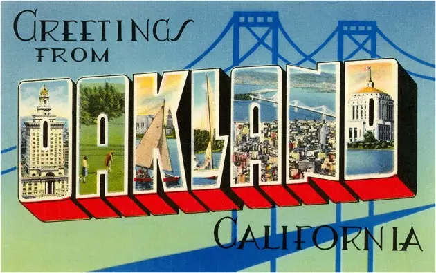 Kami menemui Brooklyn di pantai barat Oakland