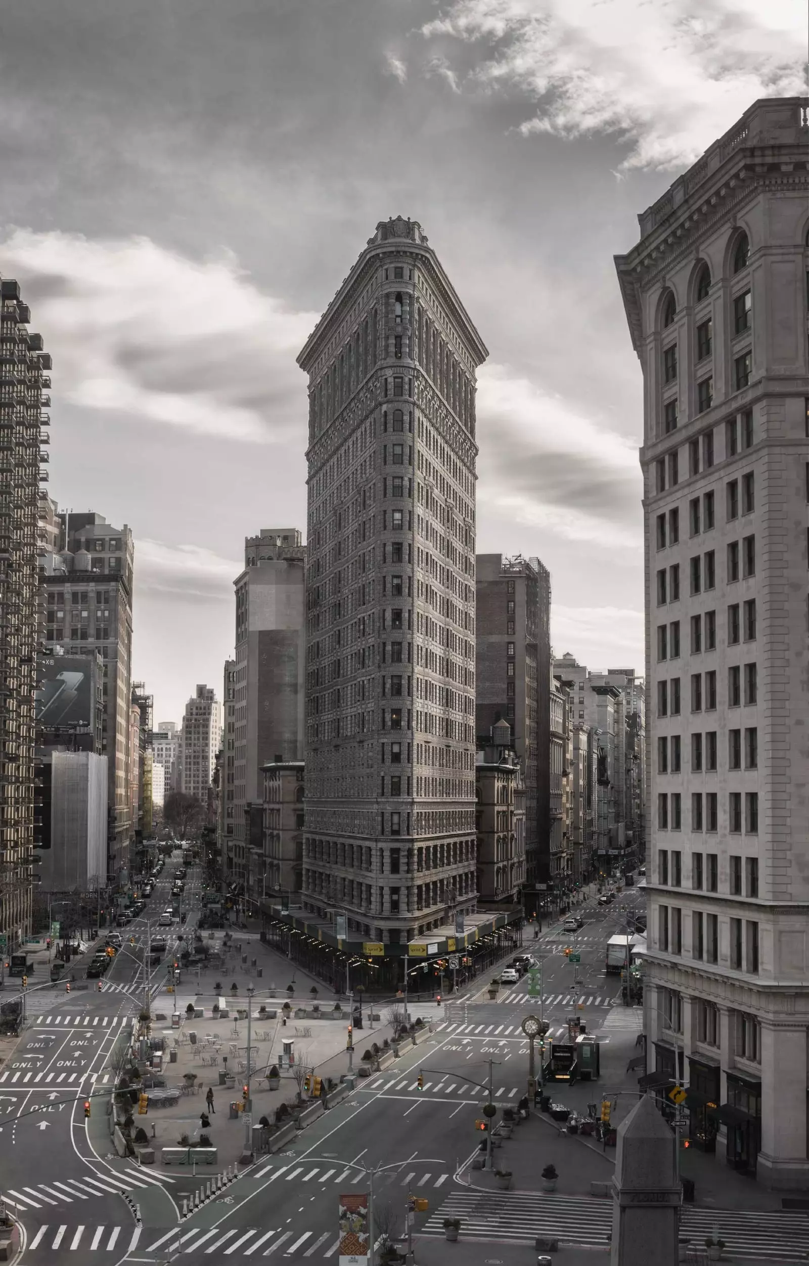 New York senza persone, puoi immaginare Times Square solo per te