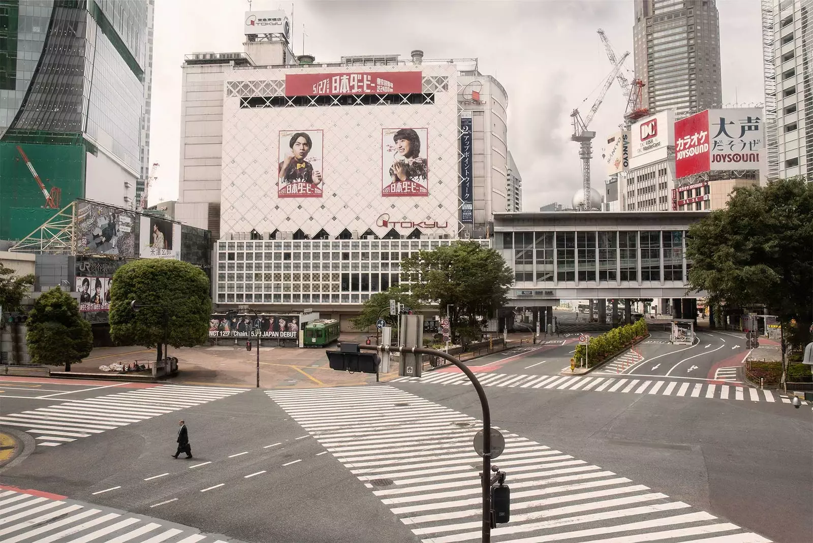 Tokyo ouni Leit de bekanntste Zebrasträifen an der Welt eidel