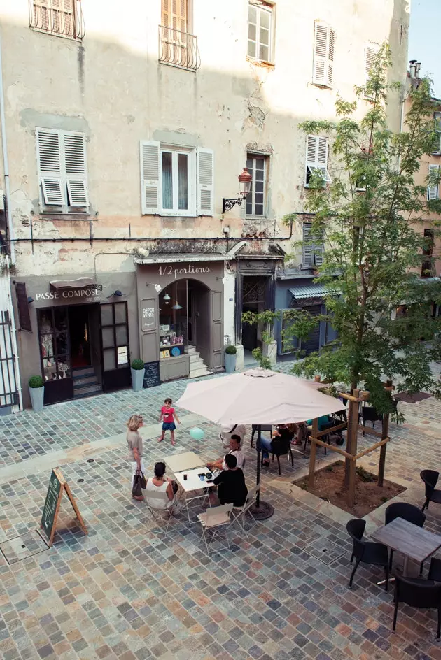 Napoleonstraat in Bastia