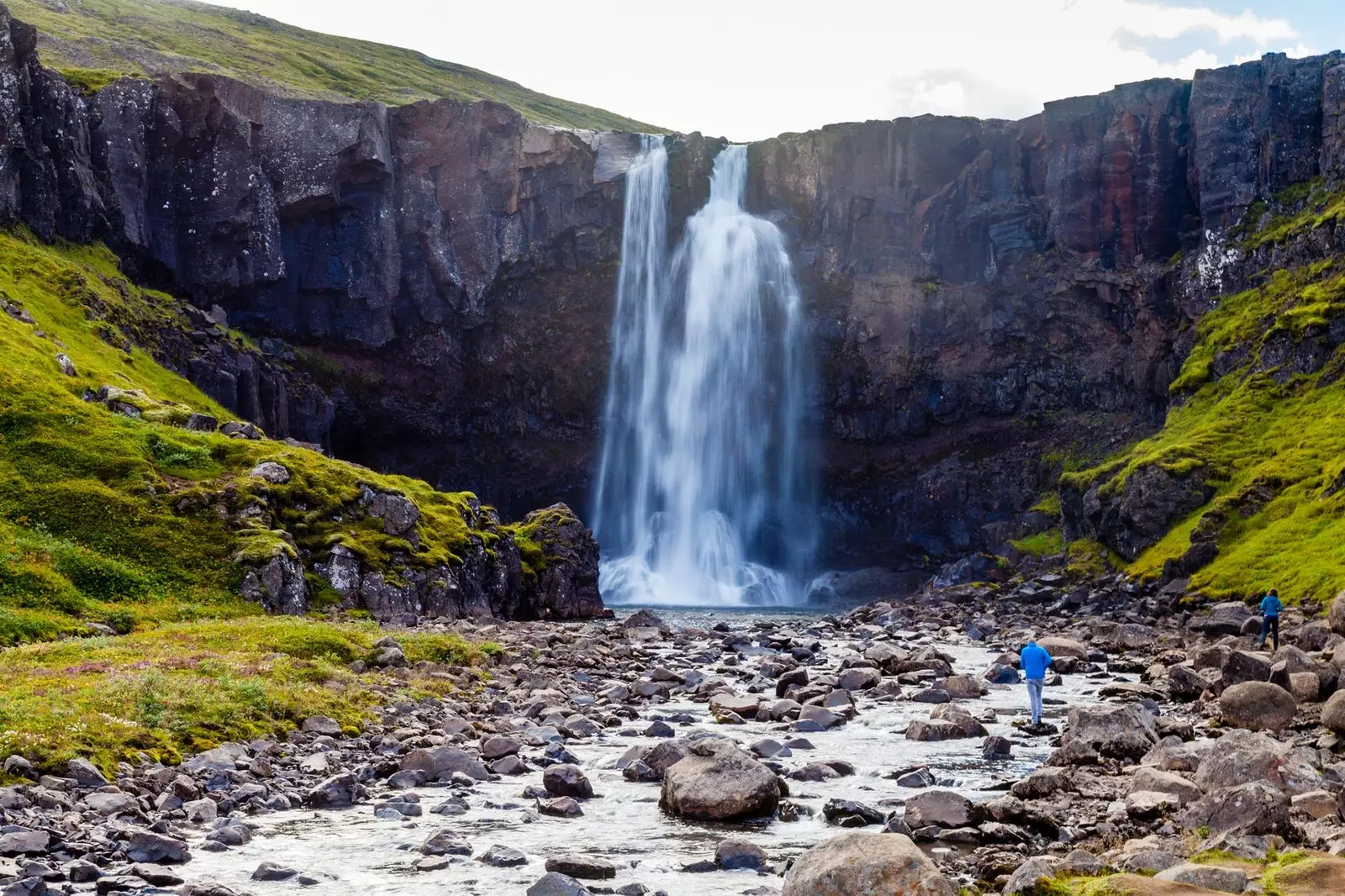 Islandsk overflod nær Seydisfjördur