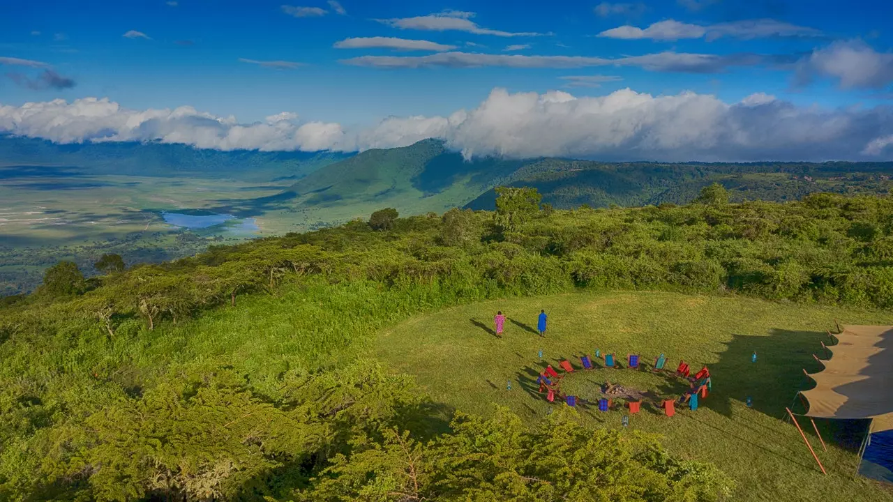 Pakulala Safari Camp, einu búðirnar á Ngorongoro gíghringnum