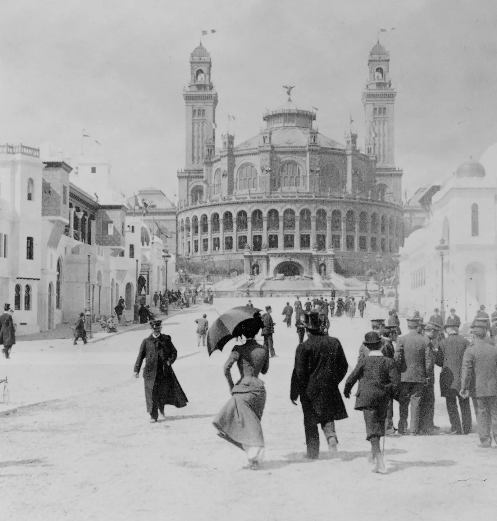 Istana Trocadero pada tahun 1900