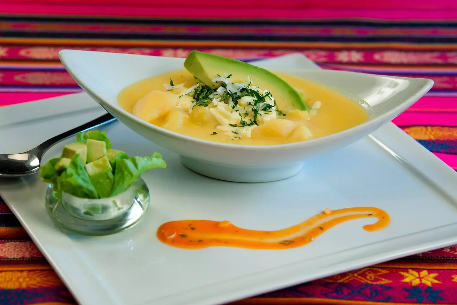 plat de sopa de locre d'equador