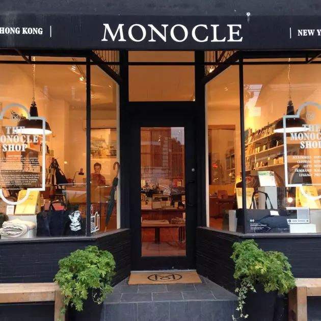 Monocles butik i Little Italy