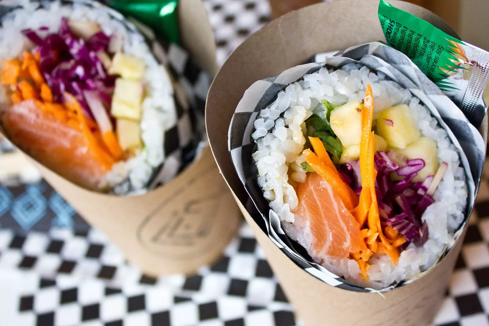 Sushi burrito hvor kan være problemet