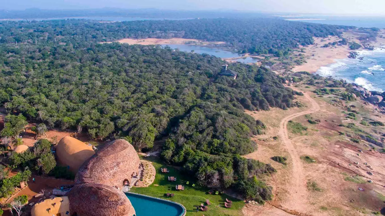 Aquest ecoresort entre l'Índic i la selva et farà voler volar a Sri Lanka