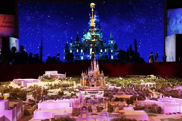 Shanghai Disneyland Modell