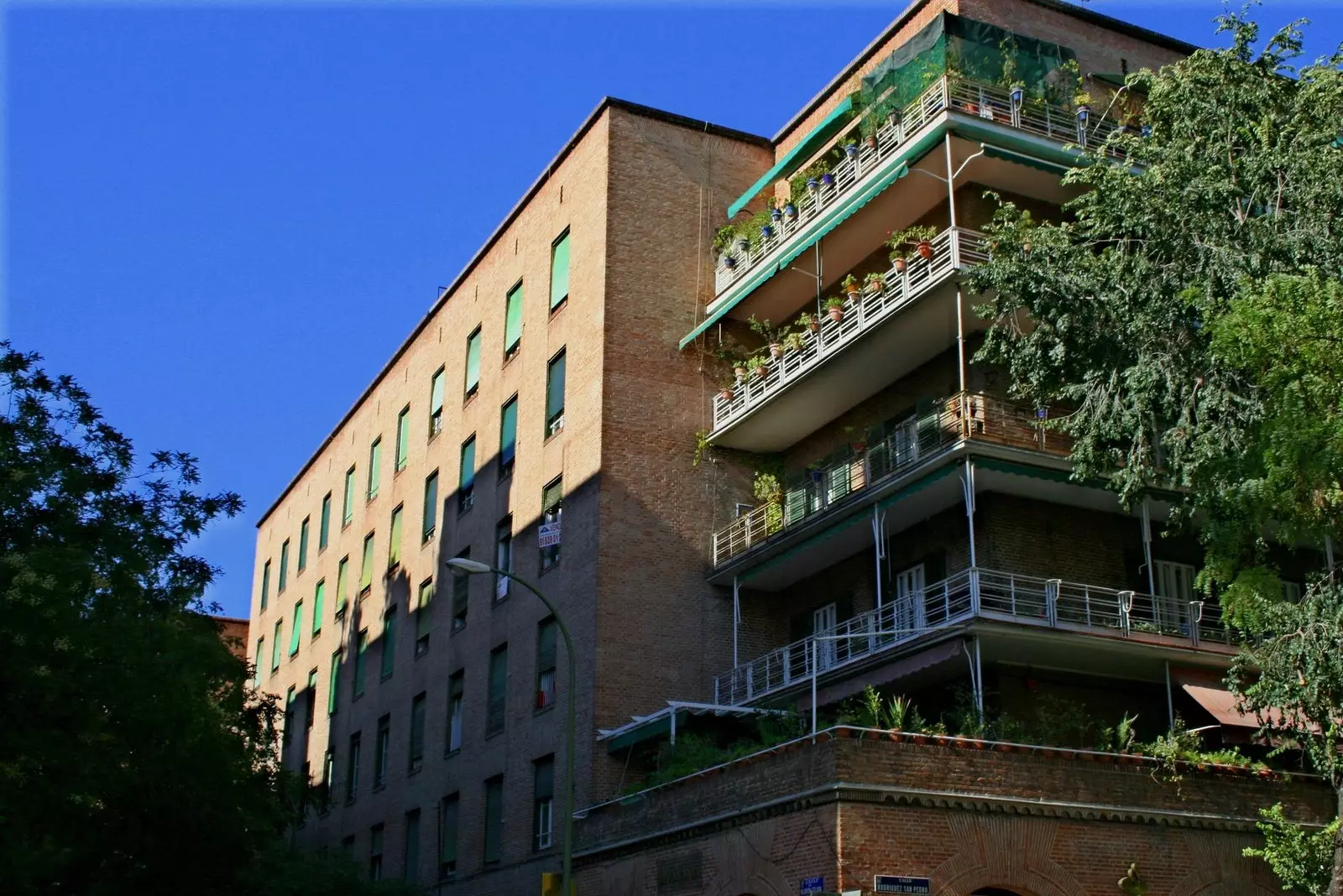 La casa dei fiori a Madrid