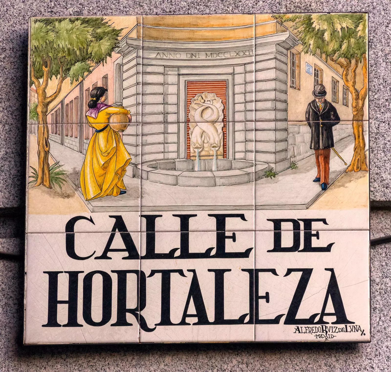 Hortaleza-Straße Madrid