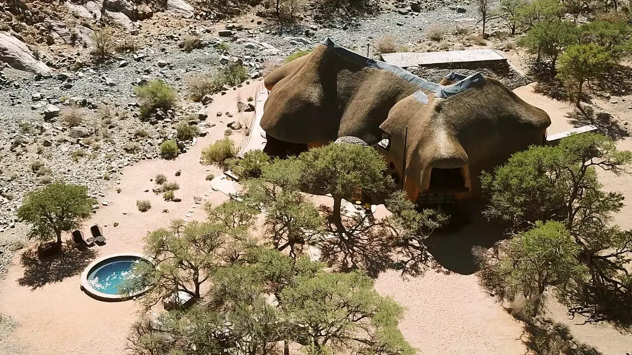 Meteen naar je 'bucketlist': Verblijven in deze villa in de vorm van een nest tussen de dieren