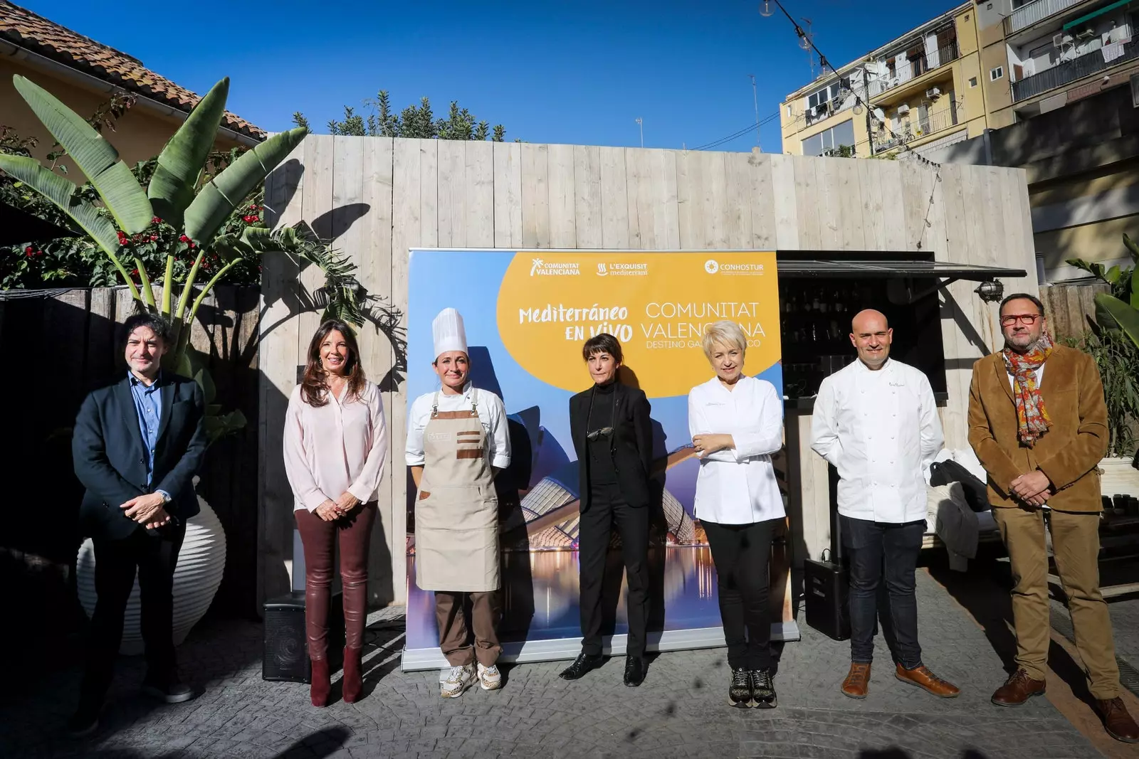 Präsentation der Kampagne „Comunidad Valenciana gastronomisches Reiseziel mit einem Stern.