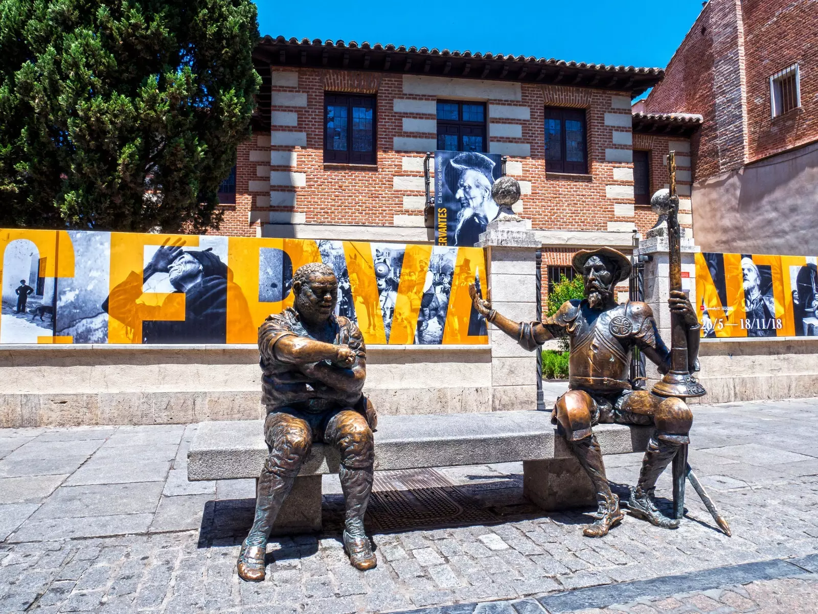 Muzeum rodiště Cervantes v Alcal de Henares.