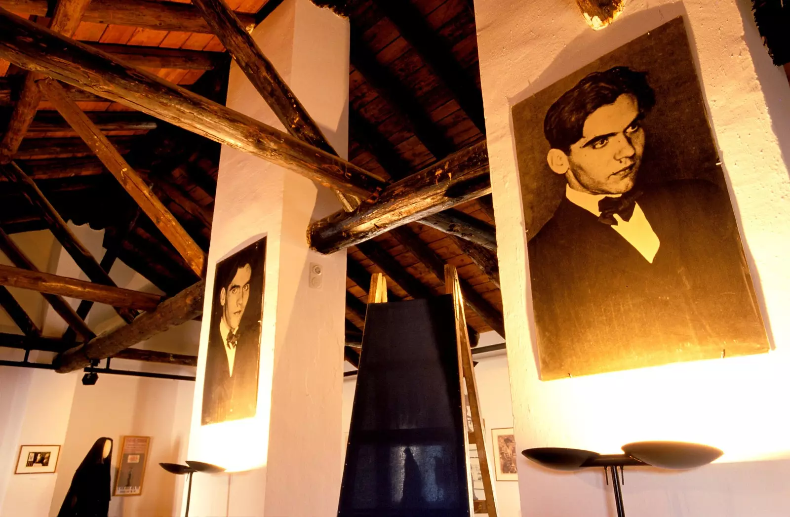 Interiör av Federico García Lorcas födelseplatsmuseum Fuente Vaqueros.