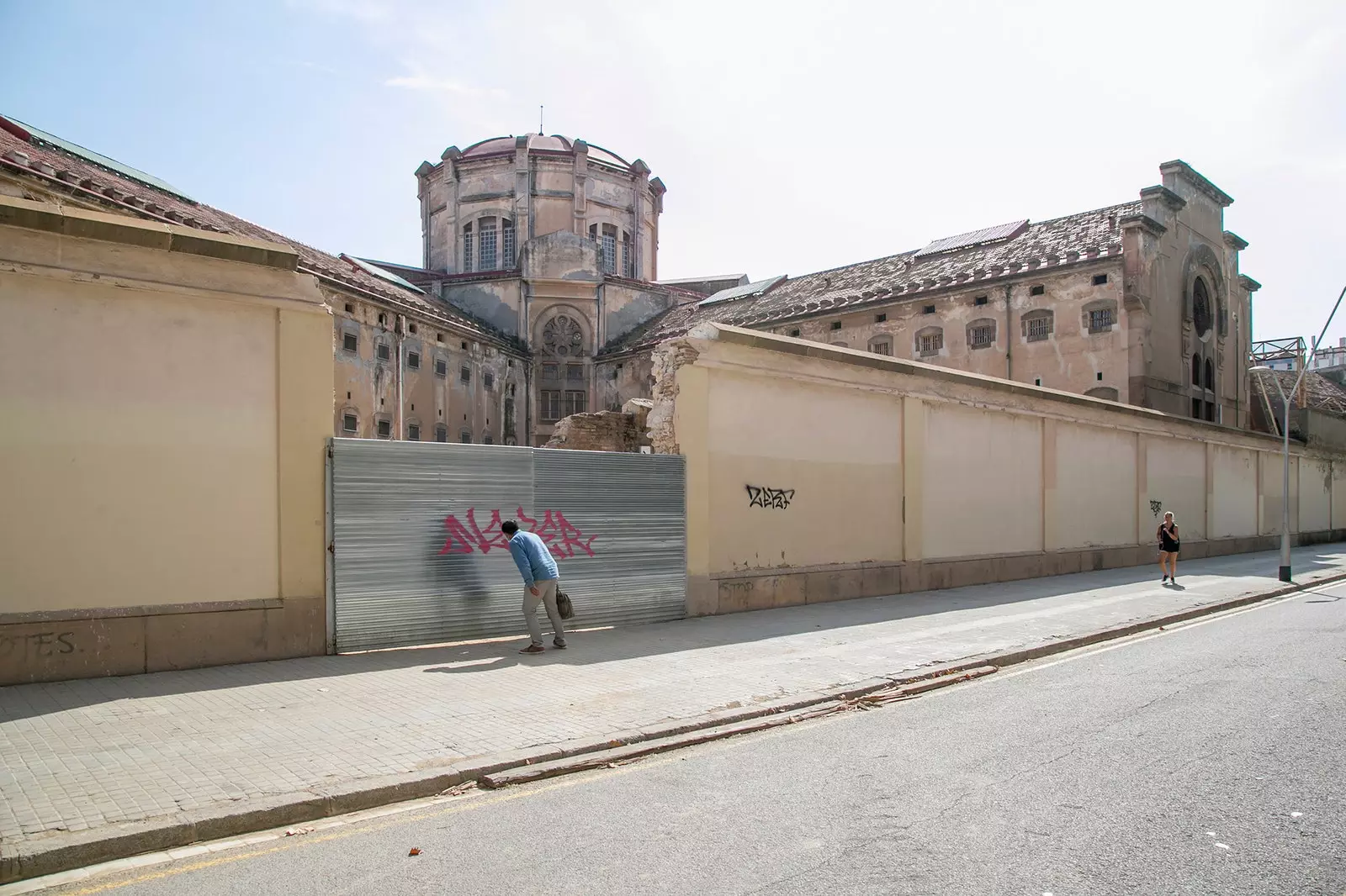 La Modelo Barcelona hapishanesinin görünümü