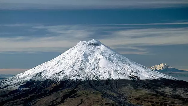 O vulcão Chimborazo, o ponto mais distante do centro da Terra