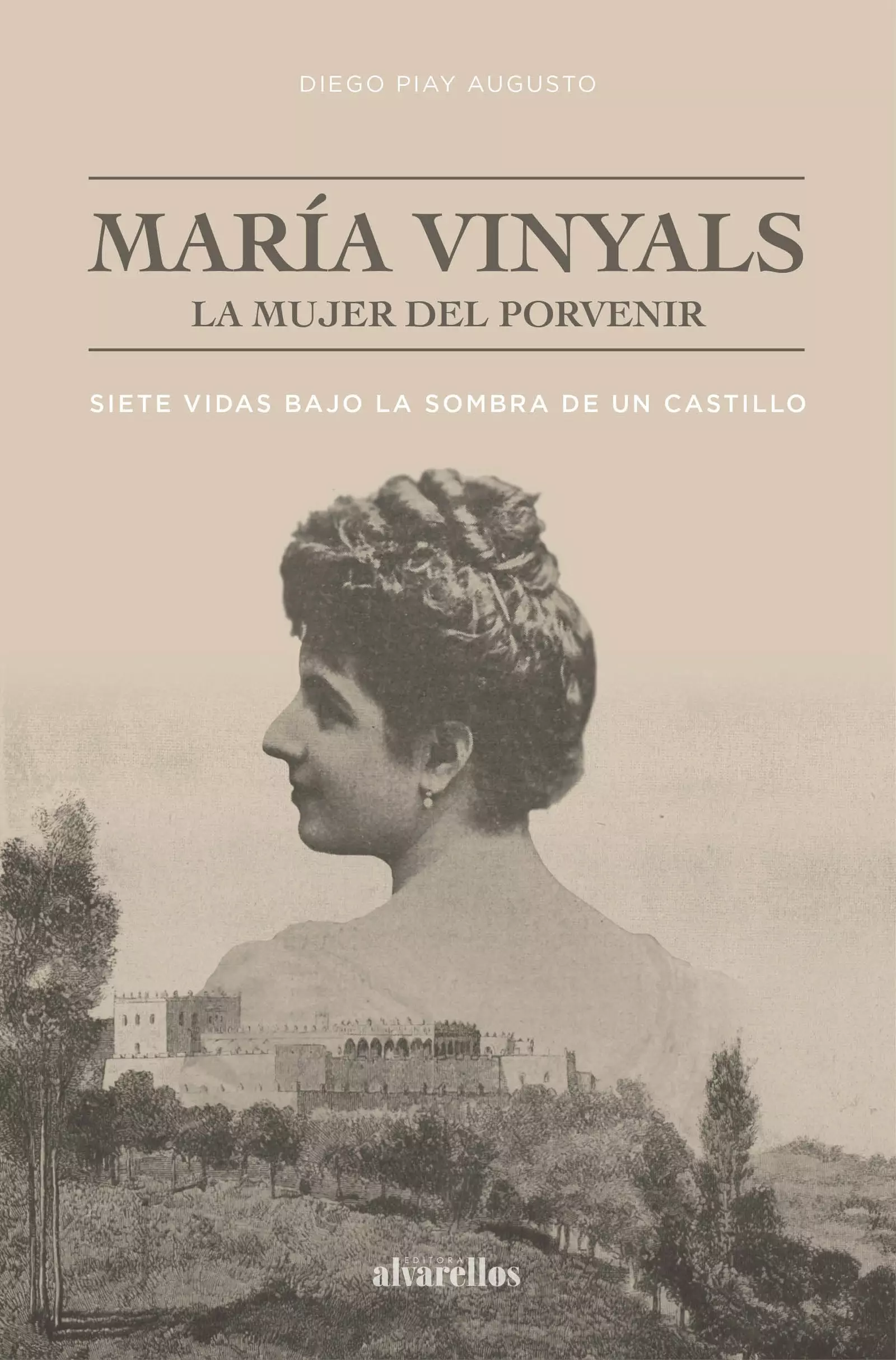 María Vinyals the woman of the future စာအုပ်၏ မျက်နှာဖုံး