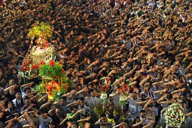 Katholieke processies in de Filippijnen