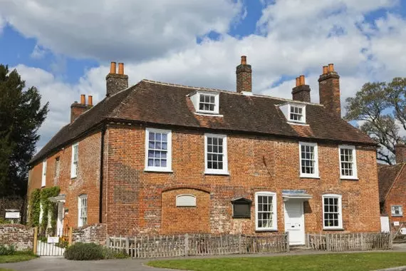 Jane Austen lived here