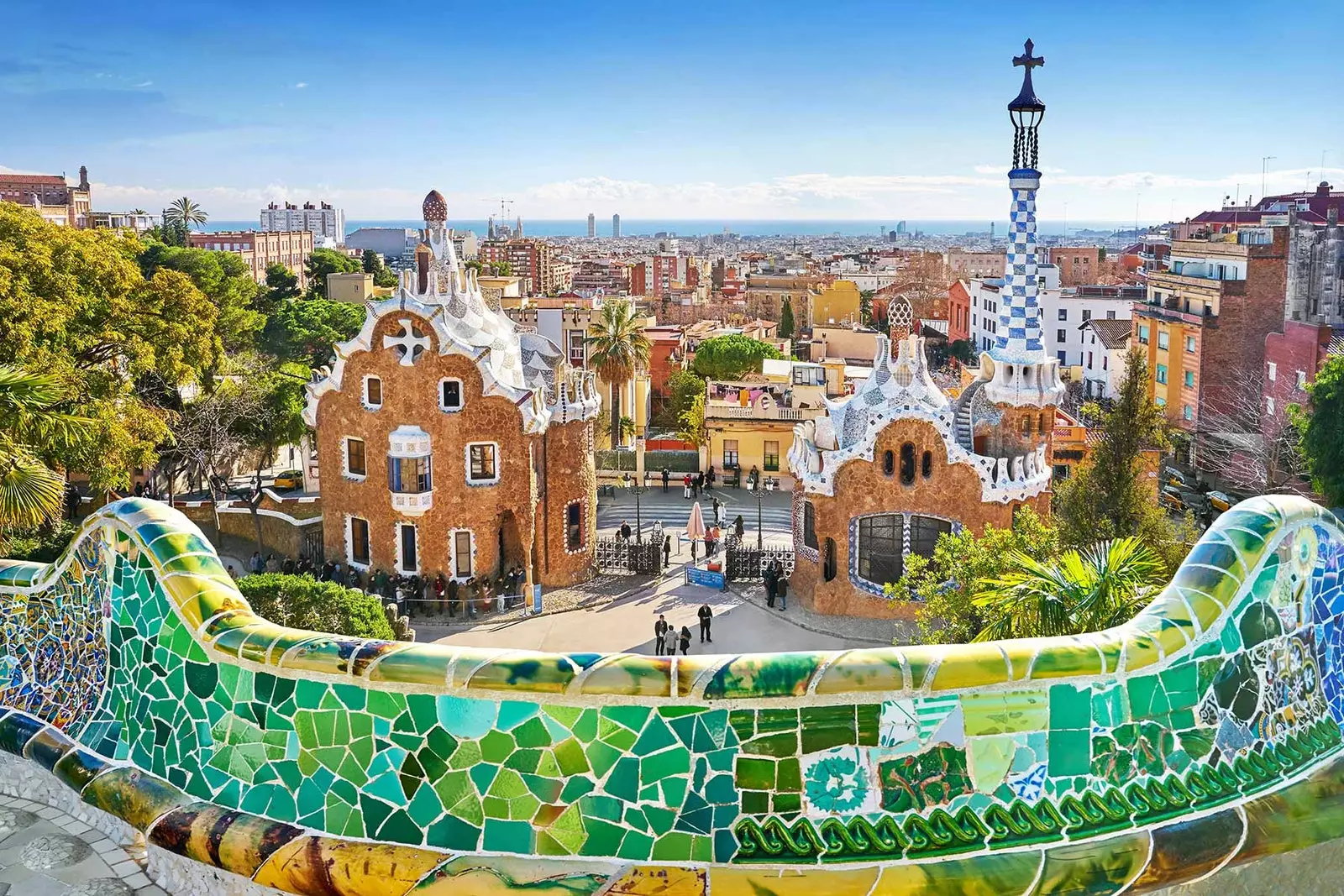 Park Guell v Barceloně