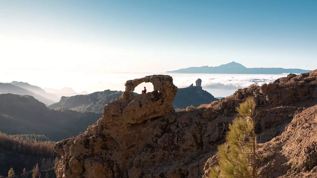 Gran Canaria sa gheimhreadh, oileán na scíthe