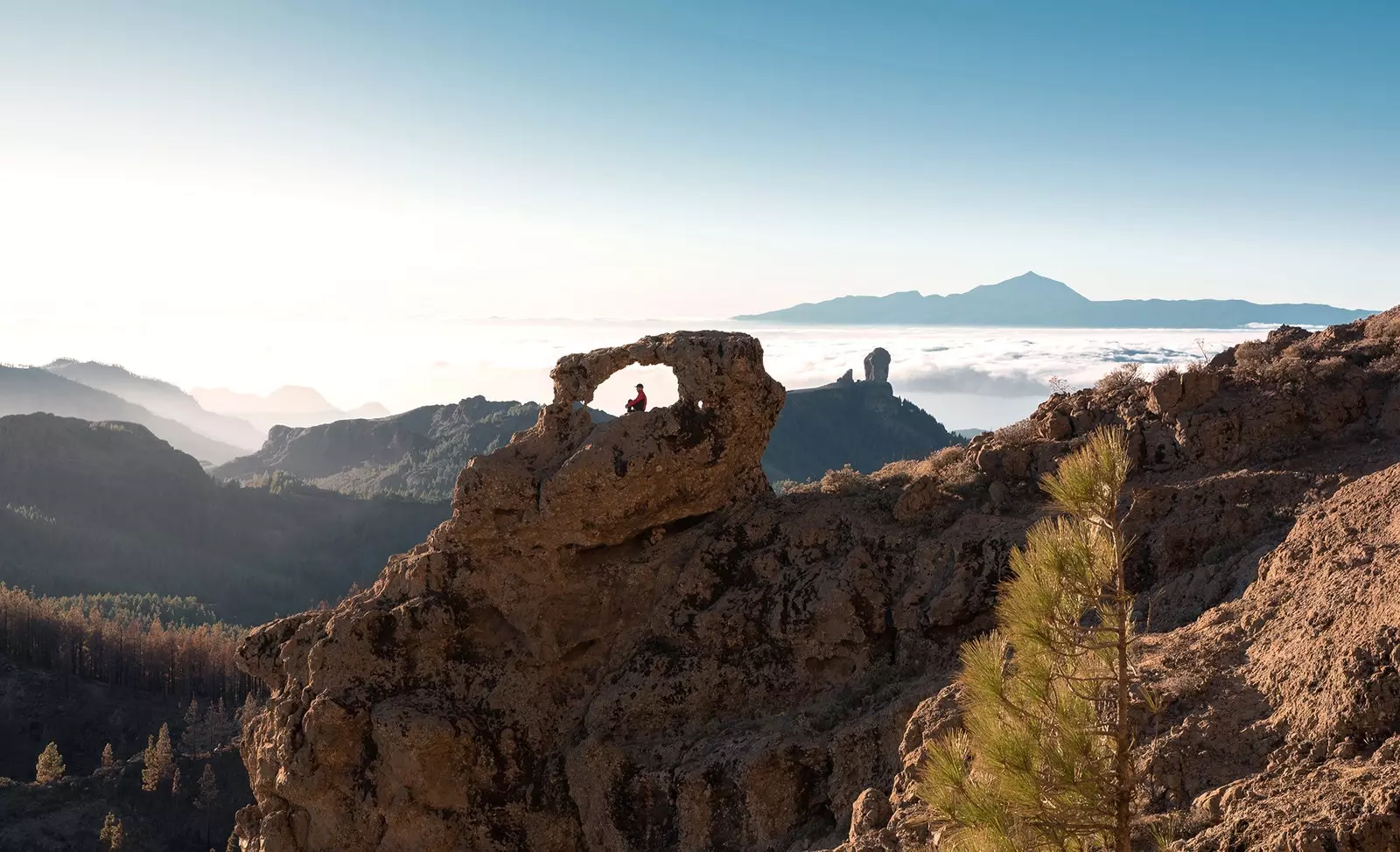 Útsýni yfir Gran Canaria