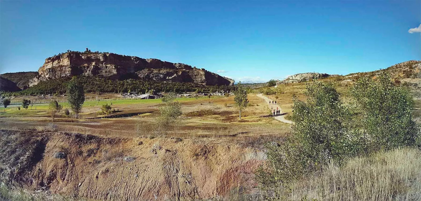 paisagem com montanha treme