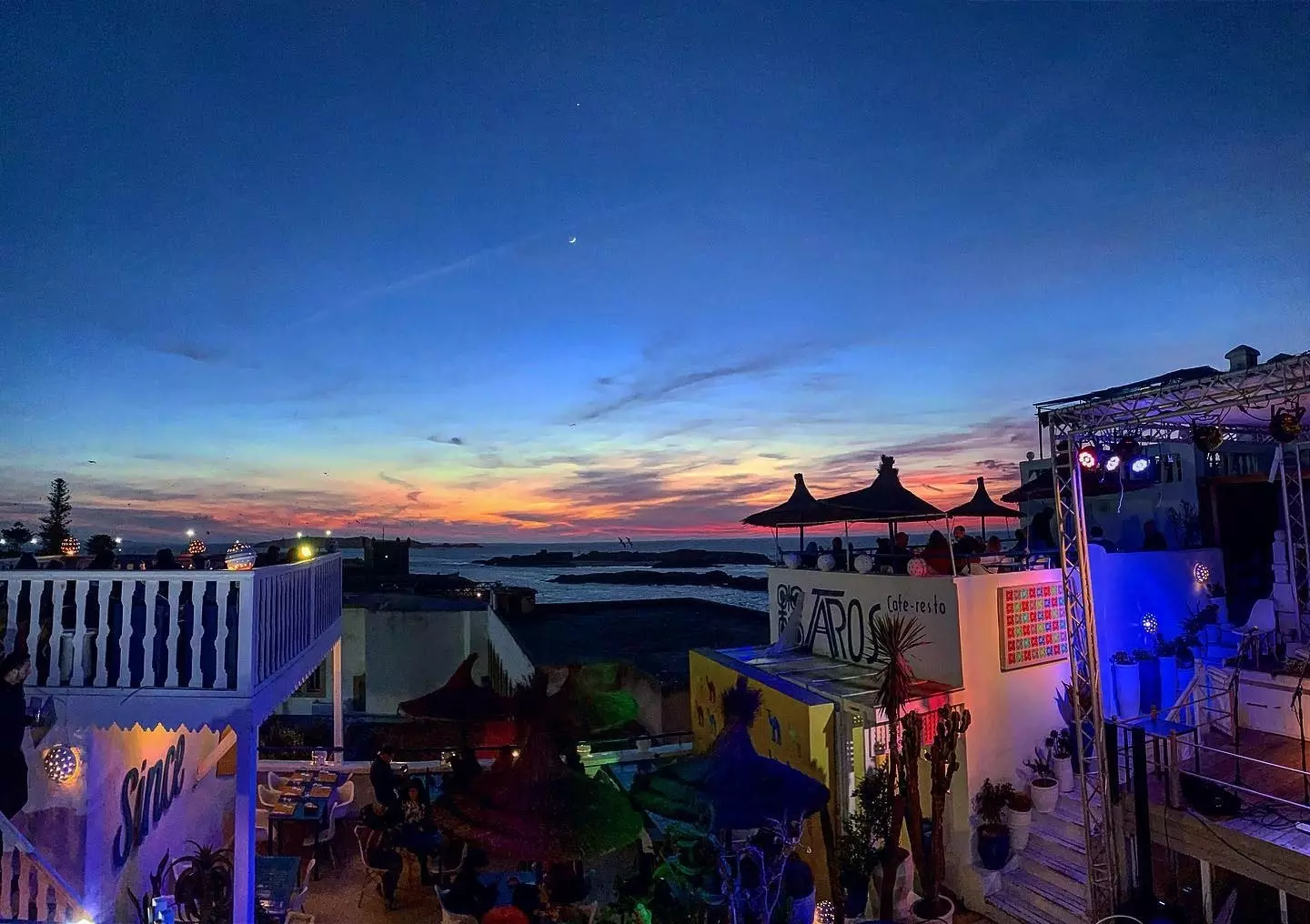 Dites adieu à Essaouira depuis le rooftop du Taros