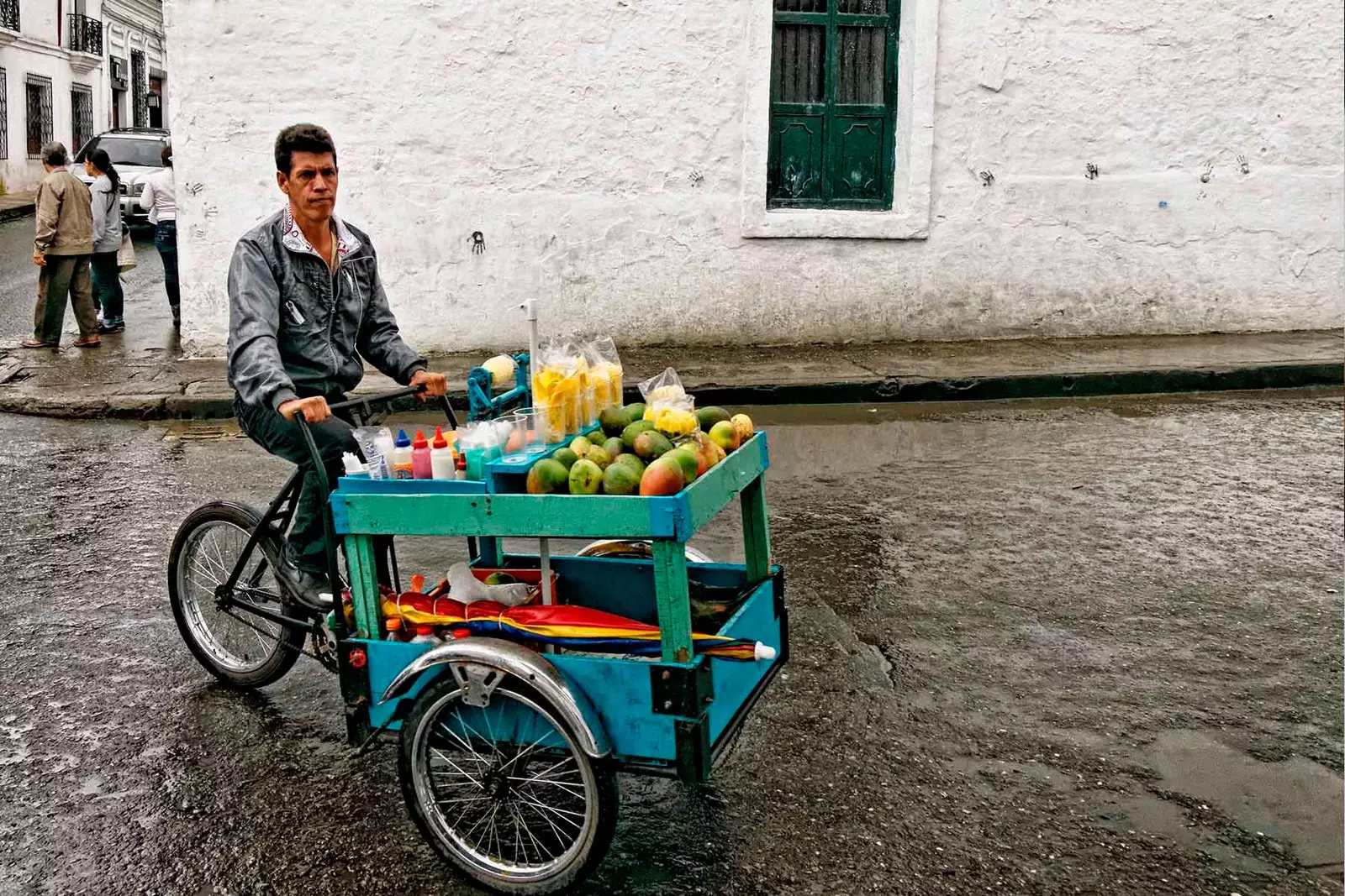 popayan voće ulični prodavač