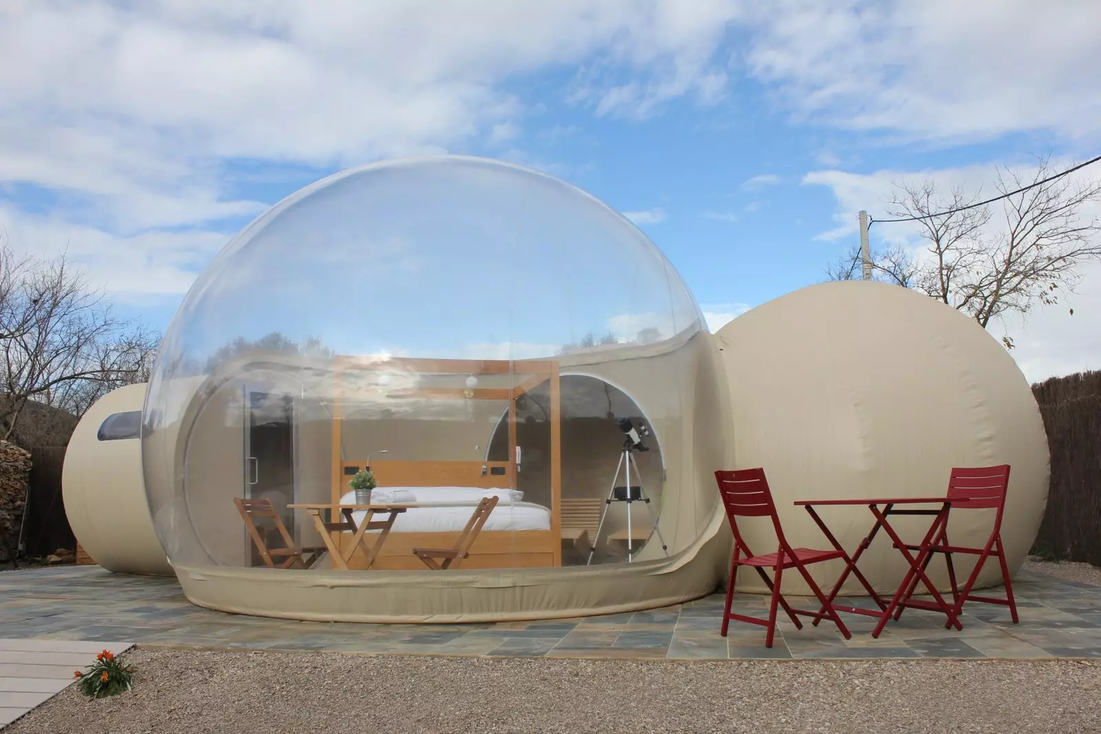 Natur Zielo de Levante er født som det første boblehotellet i Valencia