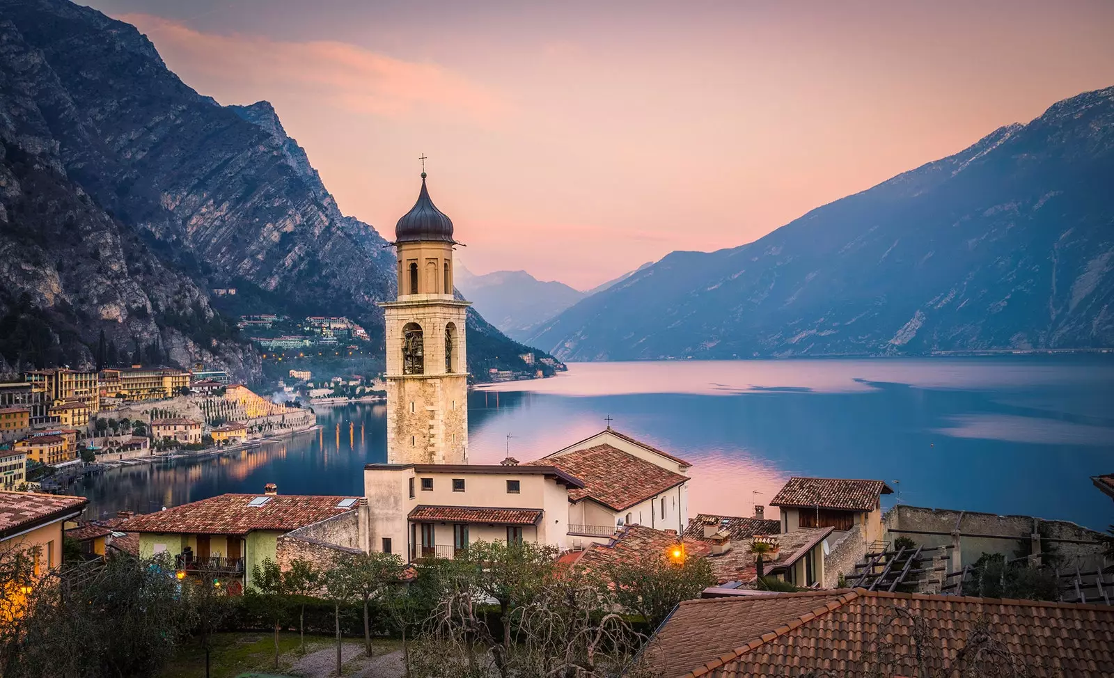 Lago di Garda пасля лета