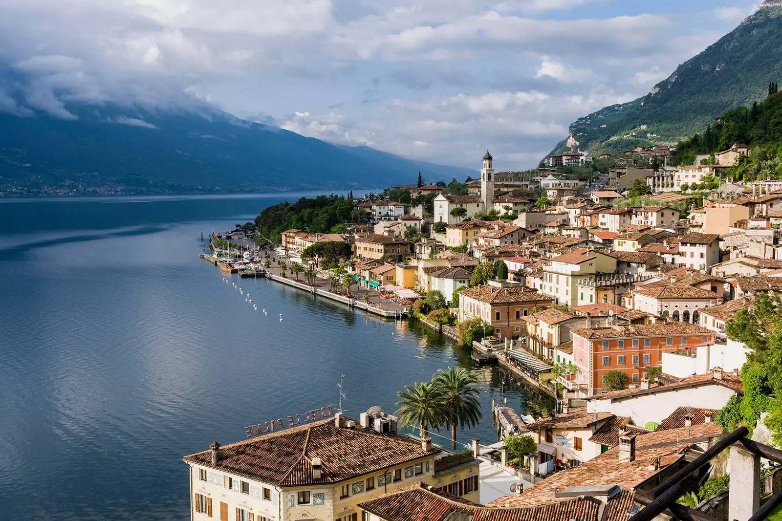 Lago di Garda após o verão