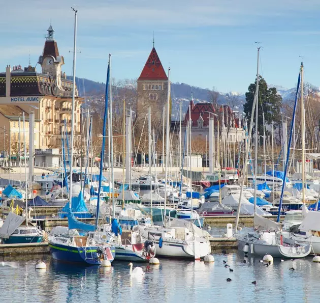 Havnen i Lausanne