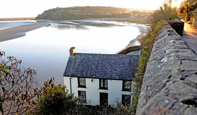 In diesem idyllischen Haus ließ sich Dylan Thomas inspirieren