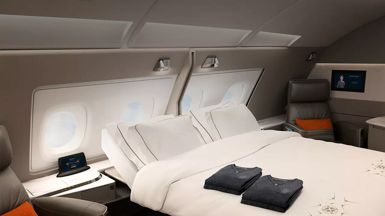 Nové sedadlá First Class Singapore Airlines sú hotelom na oblohe