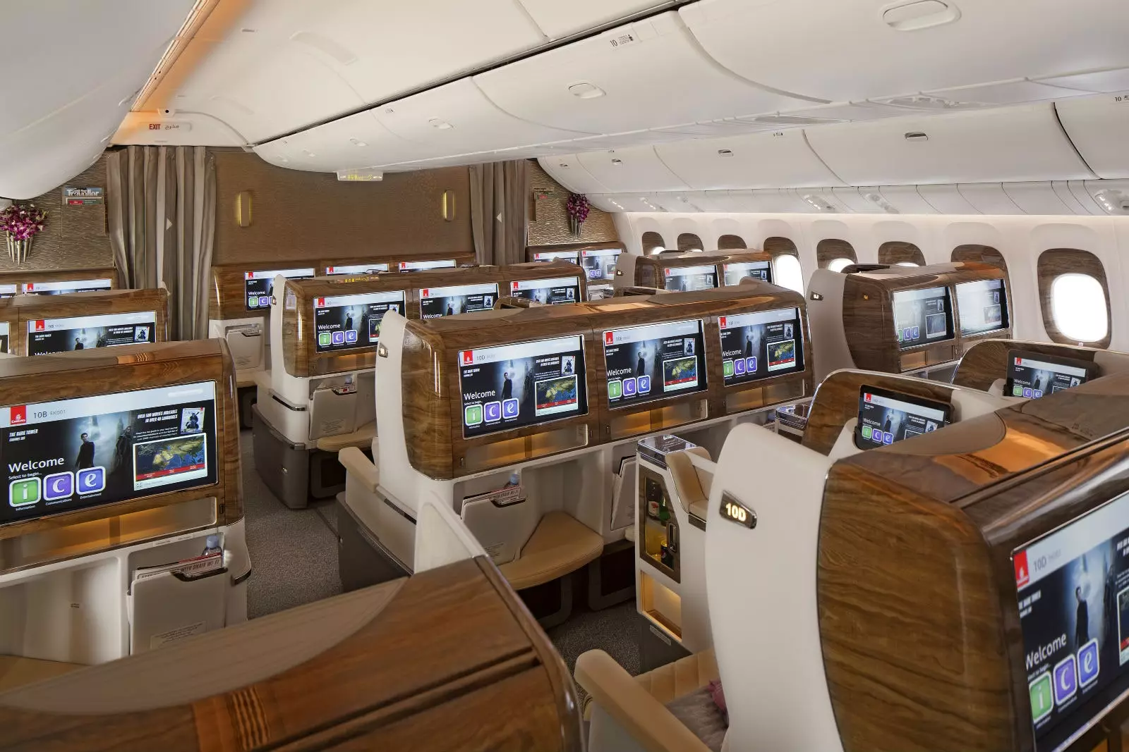 2,500 entertainment channels await you on the new Boeing 777.