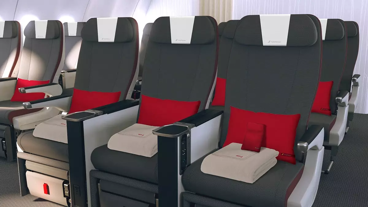 Iberia Premium Economy -luokan mukavuudet