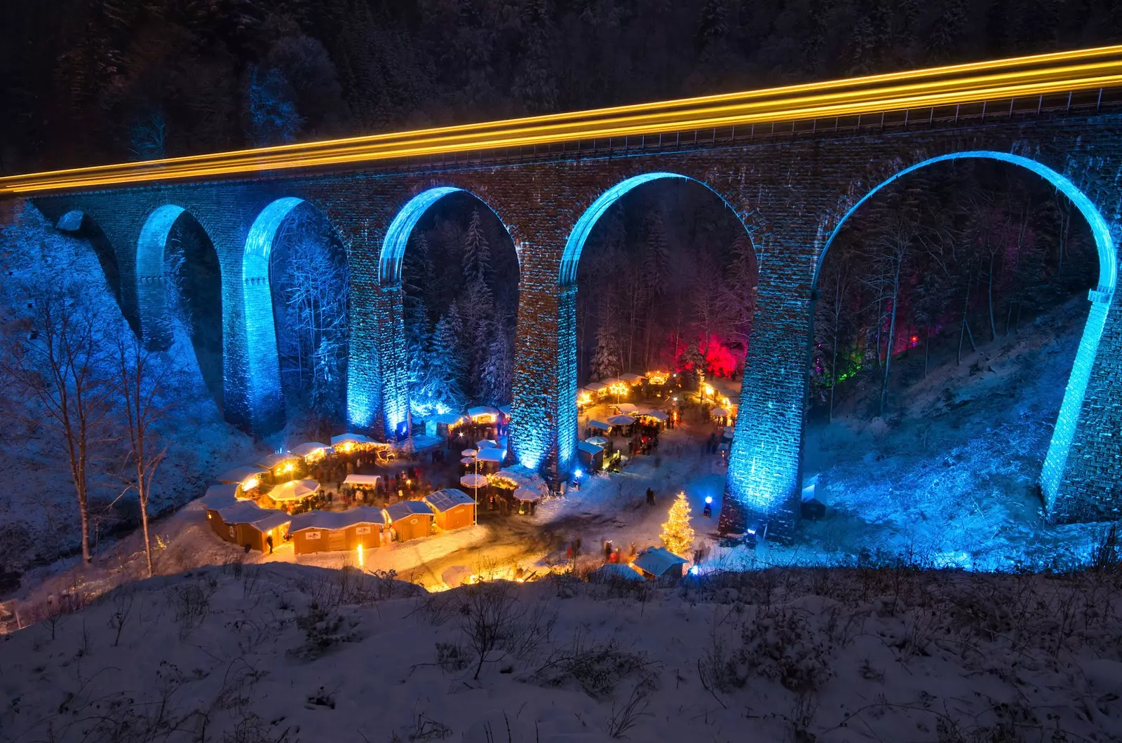 Târgul de Crăciun din Ravennaschlucht