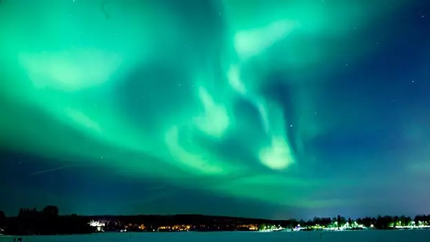 Rovaniemi, e Besuch an der Stad vum éiwege Chrëschtdag