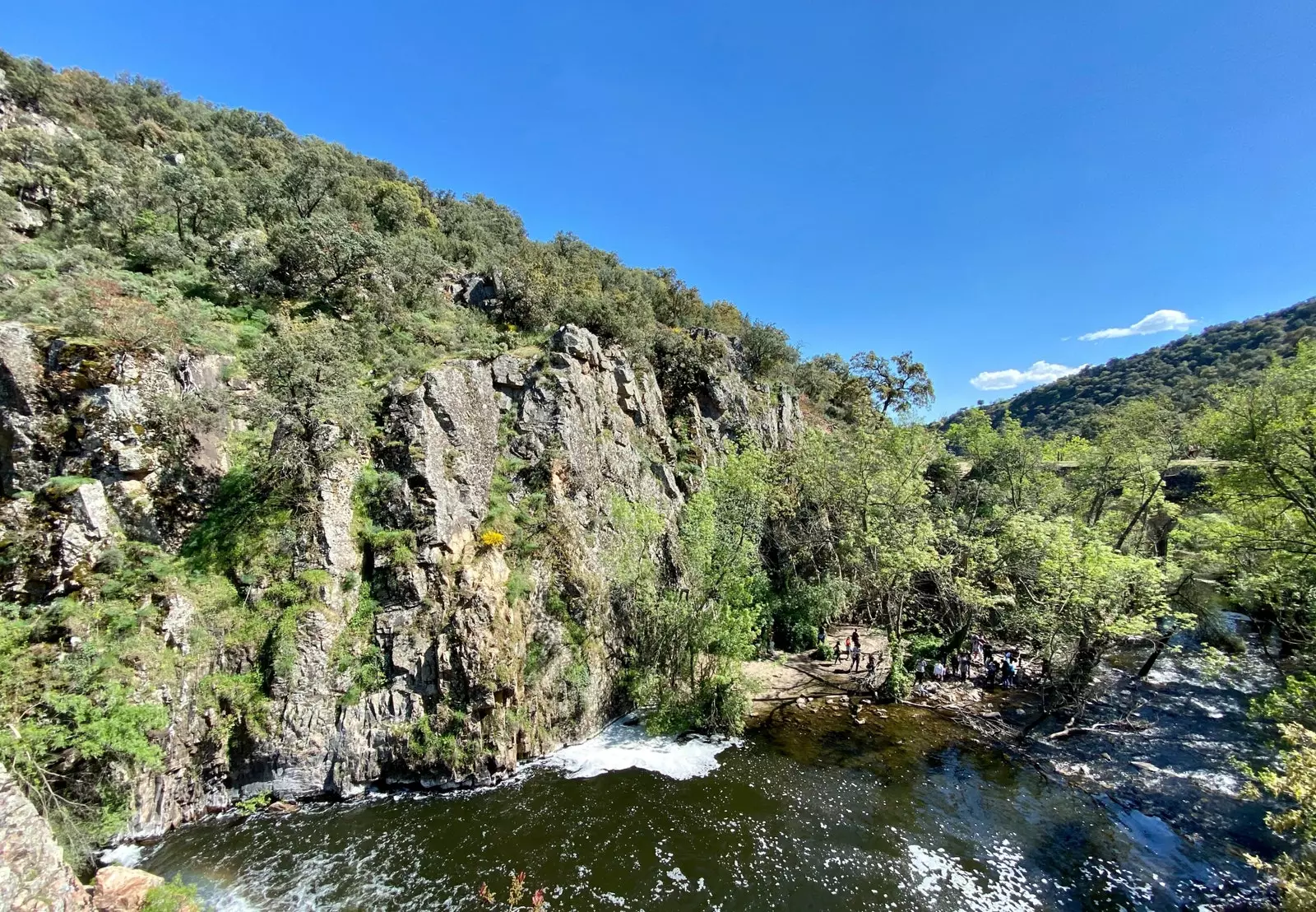 Le cascate di Hervidero sono due cascate che troviamo nel letto del fiume Guadalix.