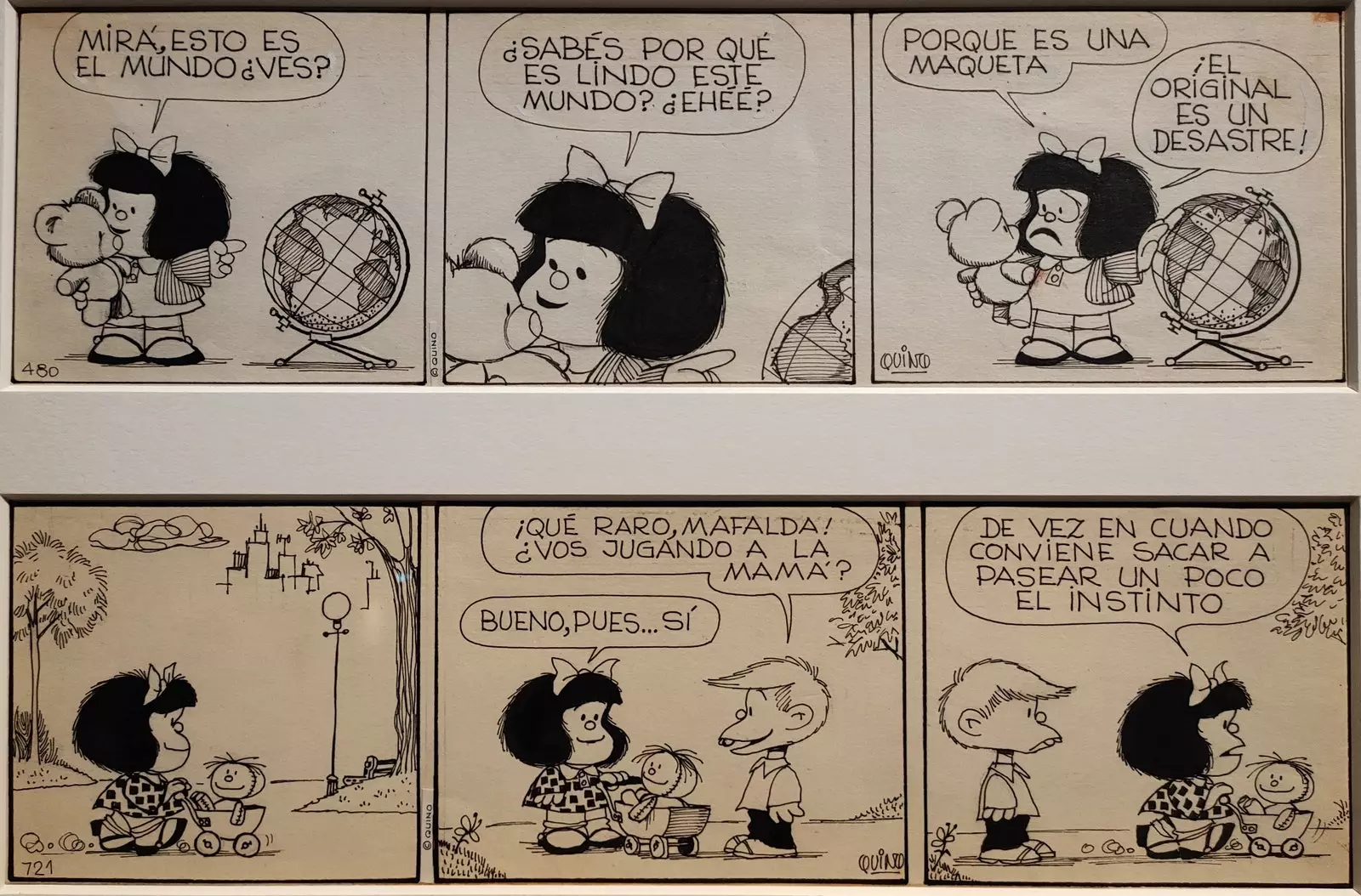 Quino „Mafalda” képregénye