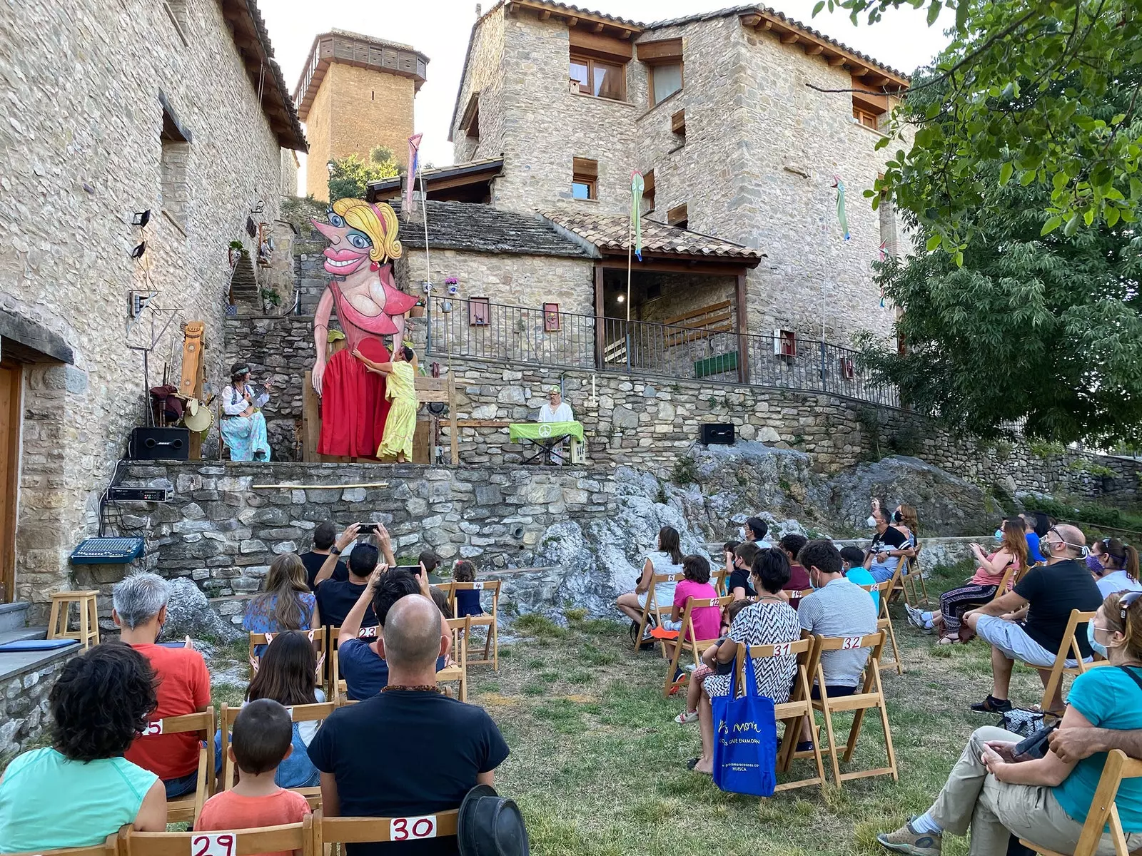 Représentation Marionnettistes de Binfar Abizanda Huesca